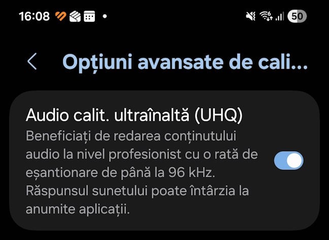 Samsung Galaxy Buds4 Pro ofer&Auml; sunet UHQ