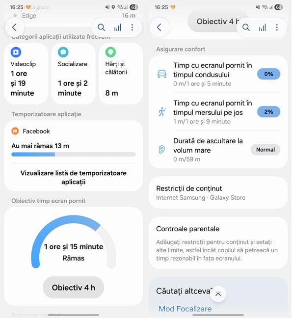 C&Atilde;&cent;t timp ai folosit ast&Auml;zi telefonul Samsung