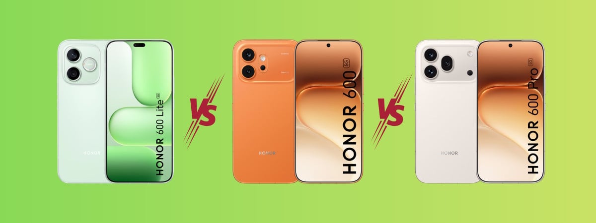 HONOR 600 Lite vs. HONOR 600 vs. HONOR 600 PRO: Specificații și prețuri