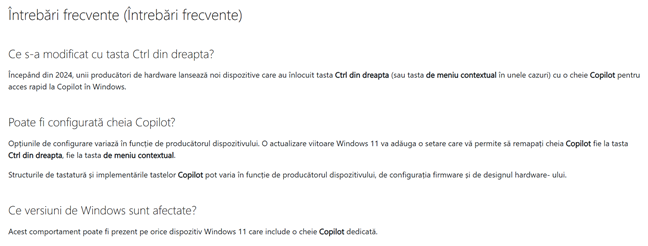Ce spune Microsoft