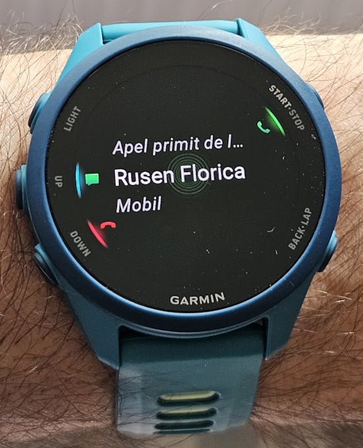 Garmin Forerunner 170 Music nu are microfon &Egrave;i difuzor