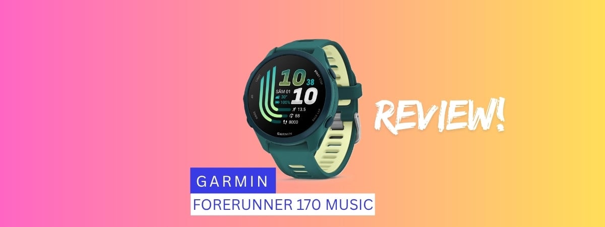 Review Garmin Forerunner 170 Music: Ascultă muzică în timp ce alergi!
