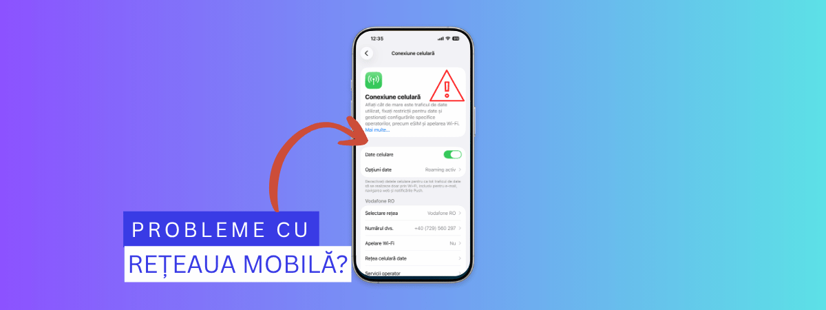 Ai probleme cu conexiunea iPhone-ului la rețeaua mobilă? Resetează-i setările!