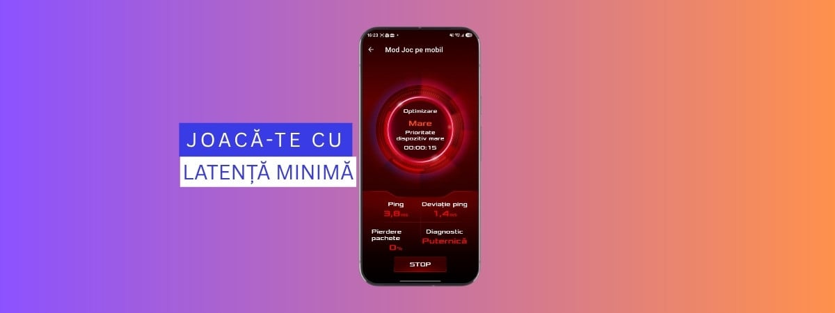 Joacă-te pe telefon sau tabletă cu latență minimă, folosind un router ASUS
