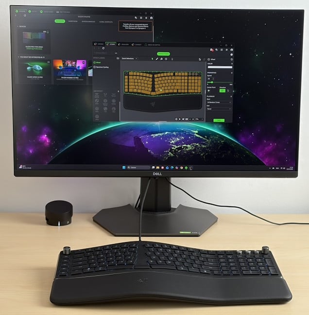Razer Pro Type Ergo merge bine &Atilde;&reg;n unele jocuri, dar nu &Atilde;&reg;n shootere competitive