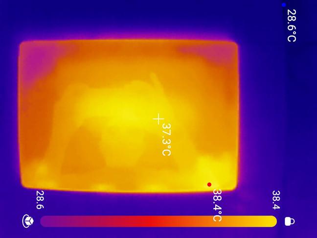 Temperatura maxim&Auml; la care ajunge tableta