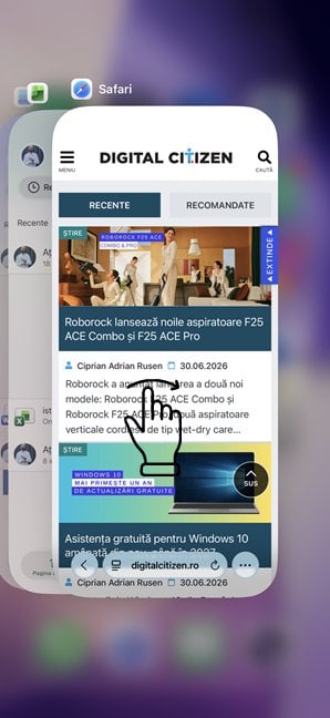 GliseazÄ la dreapta pânÄ gÄseÈti aplicaÈia care te intereseazÄ