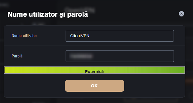 SeteazÄ contul Èi parola