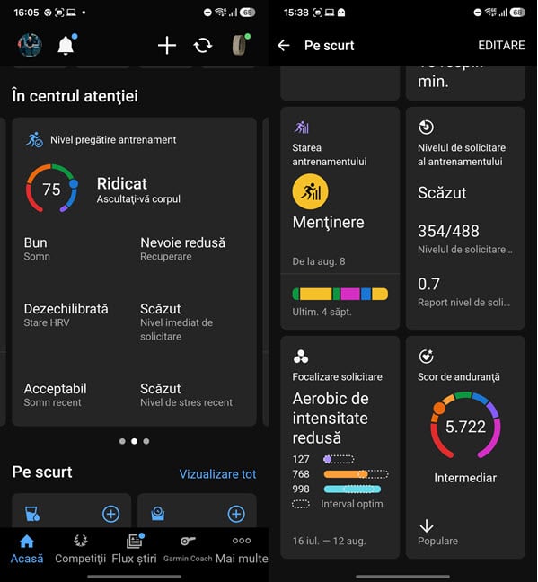 Garmin îÈi evalueazÄ Èi forma fizicÄ