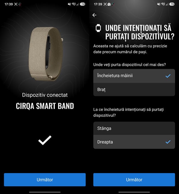 Instalarea Garmin CIRQA