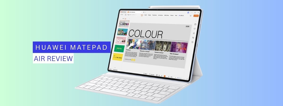 Review HUAWEI MatePad Air (2026): Frumoasă, subțire, practică și…