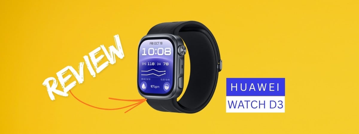 Review HUAWEI WATCH D3: tensiunea arterială la încheietură, zi și noapte