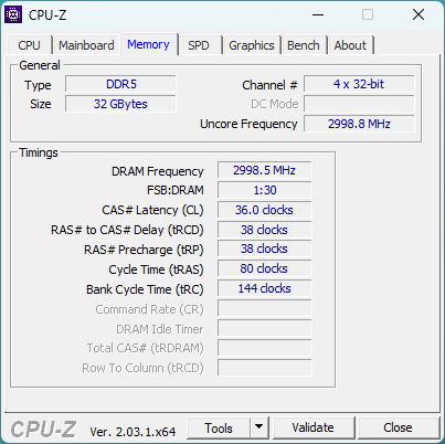 Timingurile RAM DDR5 ar trebui sÄƒ fie cele ale unui profil AMD EXPO