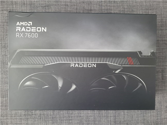 Cutia lui AMD Radeon RX 7600