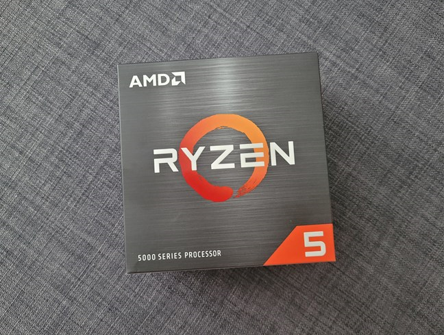 Cutia procesorului AMD Ryzen 5 5600