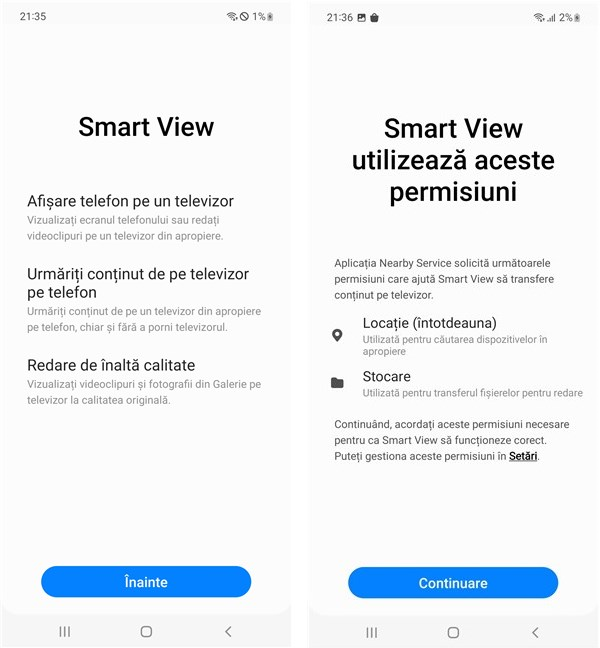 Primii paÈ™i ai utilizÄƒrii Smart View