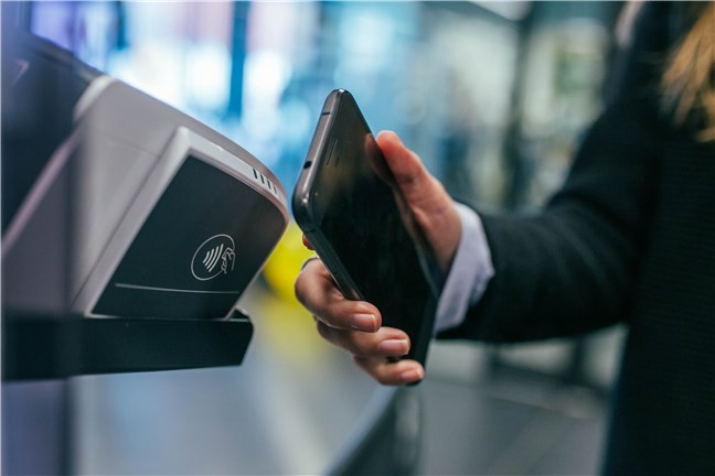 Efectuarea unei plÄÈi NFC