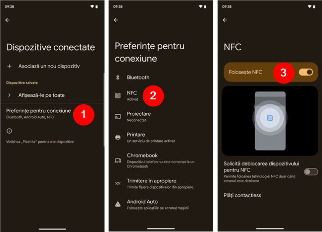 ActiveazÄ NFC pe Android