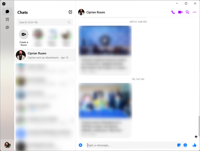 Messenger este o aplicație bună de chat pentru Windows
