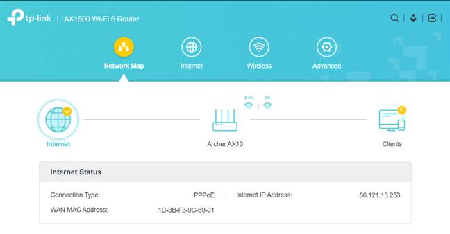 Firmware-ul de pe TP-Link Archer AX10