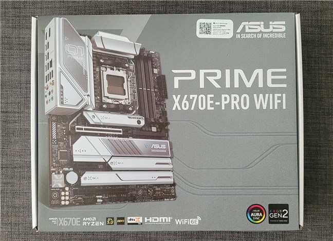 Cutia plÄƒcii de bazÄƒ ASUS Prime X670E-Pro WiFi