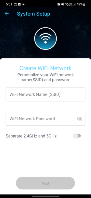 Configurarea reÈ›elei Wi-Fi
