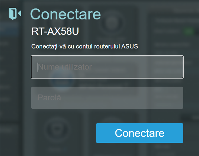 ConecteazÄ-te la routerul ASUS sau sistemul tÄu ZenWiFi