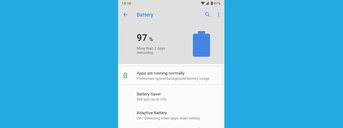 Cum afișezi procentajul bateriei pe un smartphone cu Android
