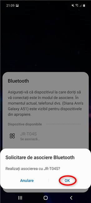 Cum adaugi un dispozitiv Bluetooth din setÄƒri rapide