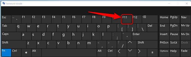 ApasÄ F11 pentru a intra în modul Ecran complet în Mozilla Firefox
