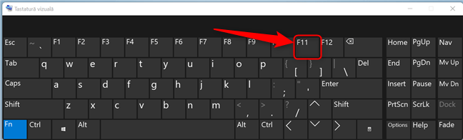 ApasÄƒ F11 pentru a intra Ã®n modul Ecran complet Ã®n Mozilla Firefox