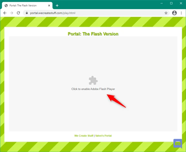 Adobe Flash Player este blocat în Chrome