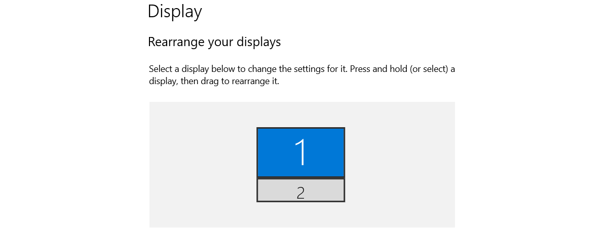 Schimbă rezoluția ecranului și mărește textul și pictogramele în Windows 10