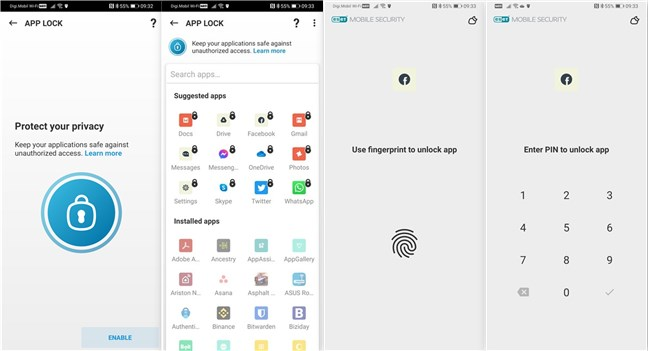 App Lock - cum funcÈioneazÄ