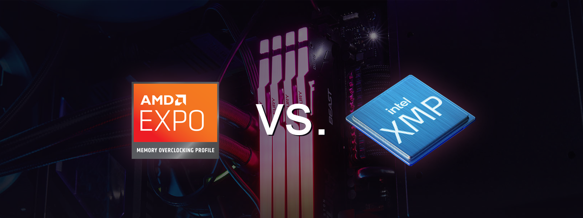 AMD EXPO vs. Intel XMP: Cum diferă? Care este mai bun?