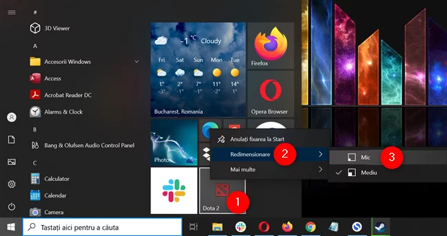 Minimizează scurtăturile jocurilor Steam fixate