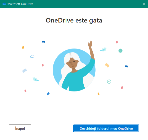 OneDrive este gata