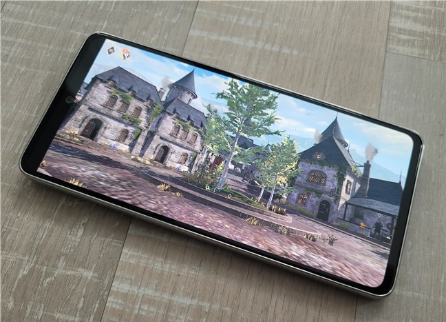 Rulând un joc pe Samsung Galaxy A53 5G