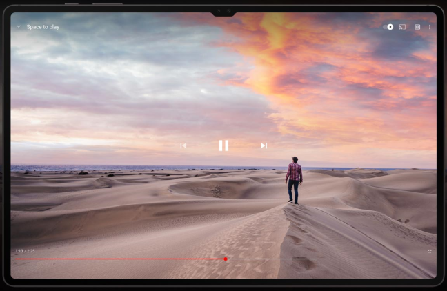 Samsung Tab S8 Ultra este un dispozitiv excelent pentru filme