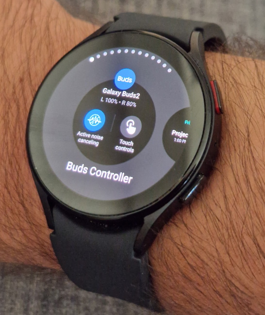 Galaxy Buds2 Pro funcționează foarte bine cu Galaxy Watch5
