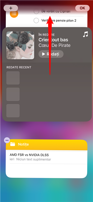 MutÄƒ un widget interactiv Ã®n iOS 17