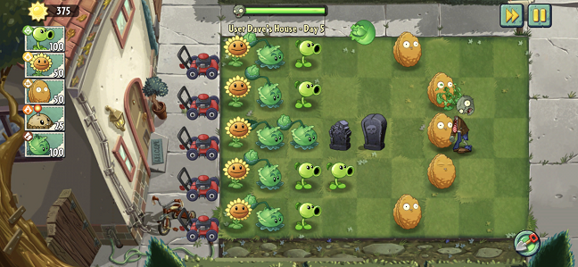 Am putea juca zile în șir Plants vs. Zombies 2