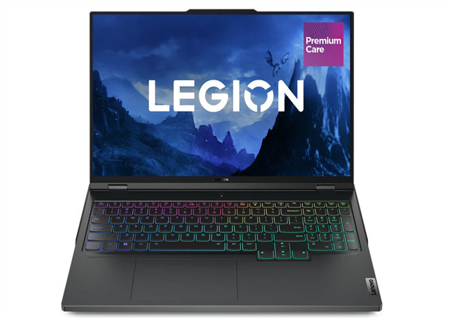 Lenovo Legion Pro 7 este echipat cu GPU Nvidia RTX 4000