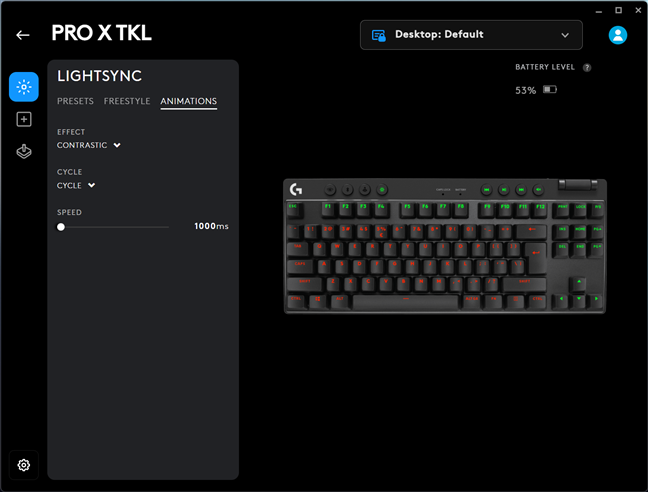 Logitech G HUB îÈi permite sÄ configurezi tastatura