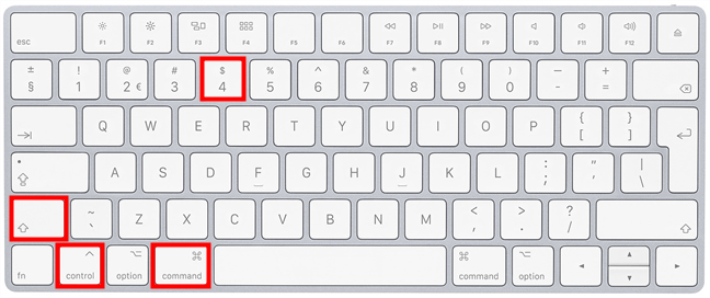 Cum faci un screenshot pe Mac salvând zona evidențiată în Clipboard