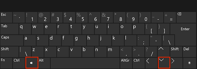 ScurtÄtura pentru minimizarea ferestrei din Windows 10 Èi Windows 11