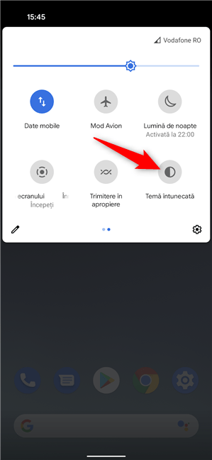 Cum activezi Tema Ã®ntunecatÄƒ pe Android