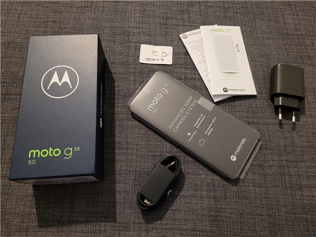 Despachetarea lui Motorola moto g53