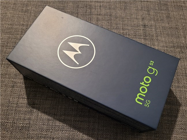 Cutia lui Motorola moto g53
