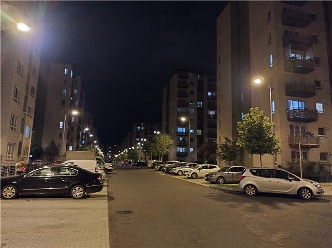 Exemplu de fotografie de noapte fÄcutÄ cu Motorola Edge 30 Neo